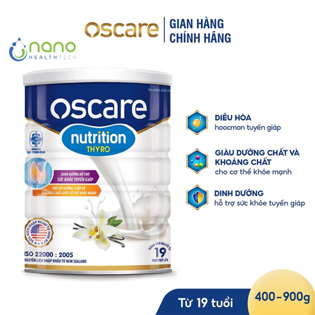 Sữa cho người tuyến giáp Oscare Nutrition Thyro