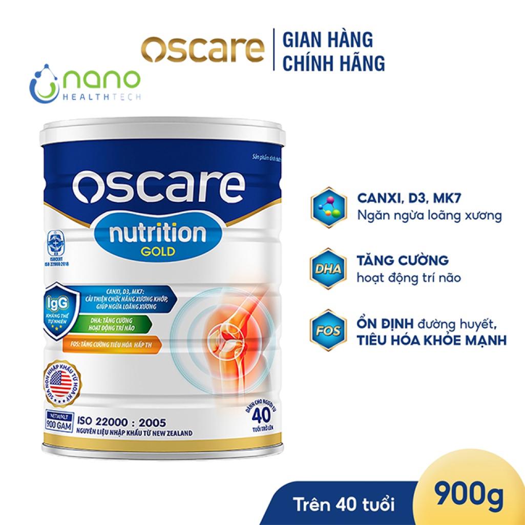 Sữa chống loãng xương cho người trung niên Oscare Nutrition Gold
