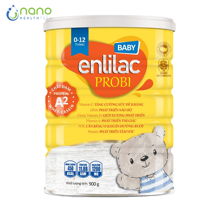 Sữa cao năng lượng cho trẻ sơ sinh Enlilac Probi A2 baby