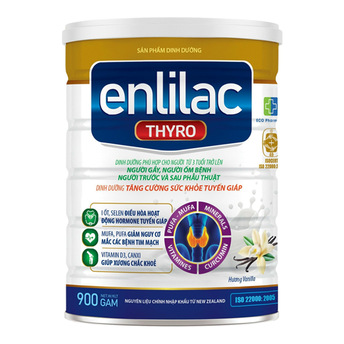 Sữa Enlilac Thyro 900gr - Dinh dưỡng người tuyến giáp